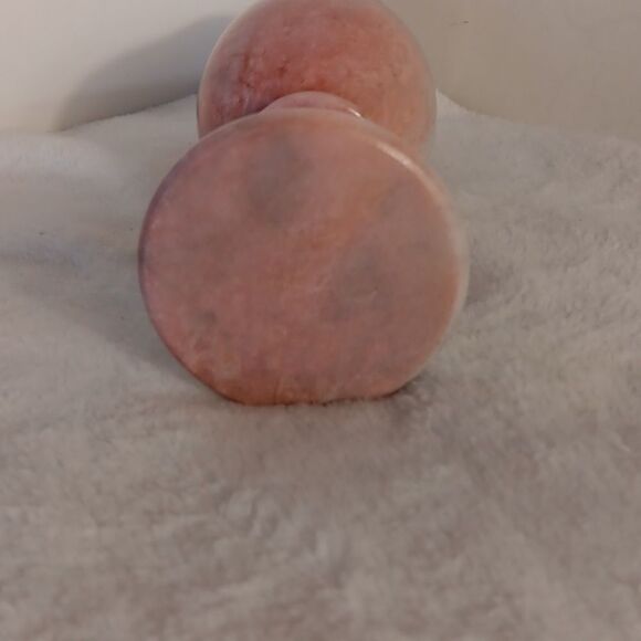 Alabaster Pink Marble Goblet - Picture 2 of 8